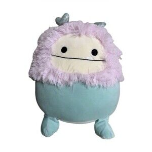 Squishmallows Original 14 Inch Bessem Mint And Pink Valentine Bigfoot